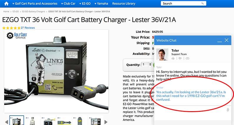 FAQ Sales Strategy Use live chat to identify common questions website visitors have