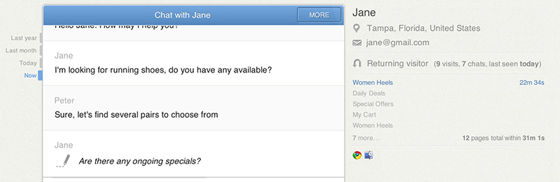 live chat tactics history