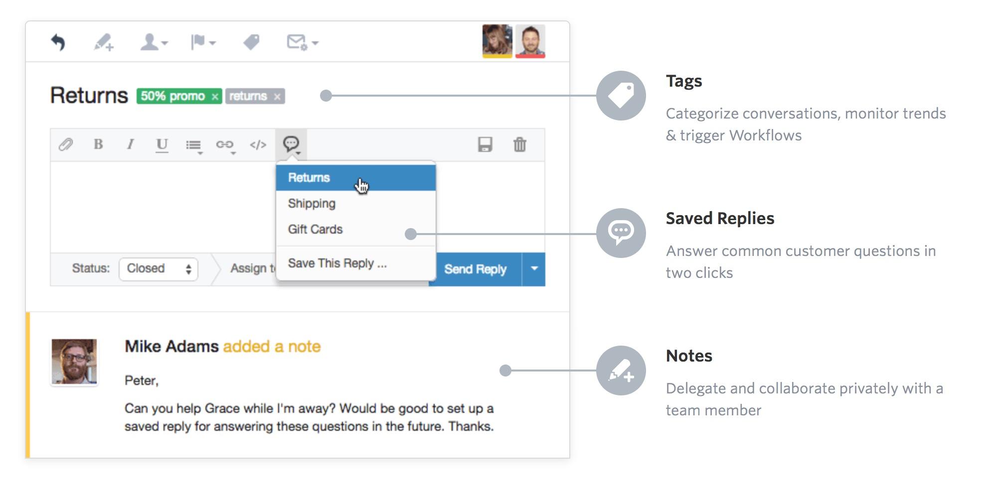 Store Help Desk collaboration