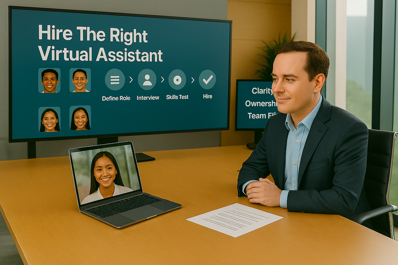 Hire The Right Virtual Assistant