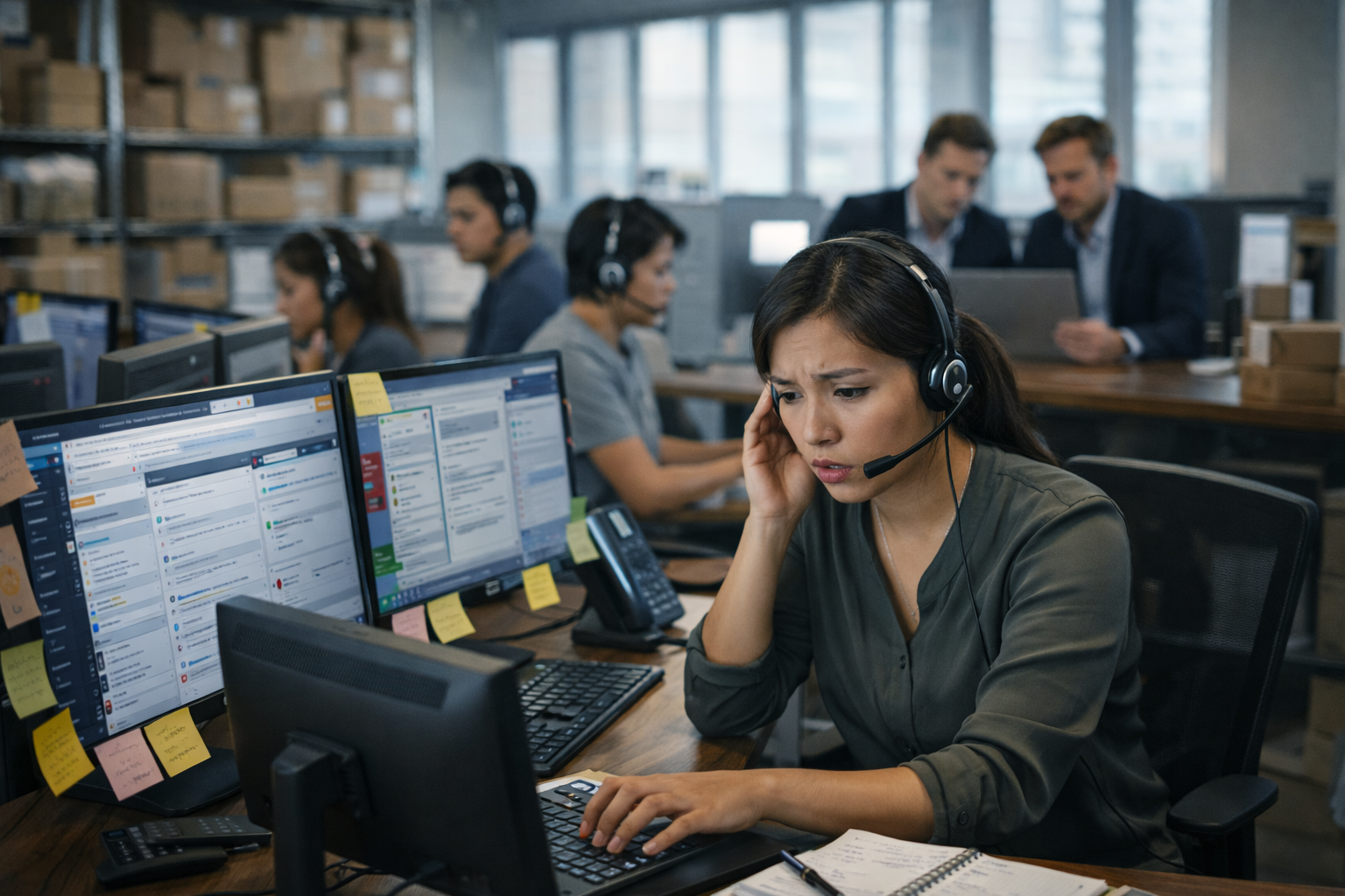 Customer Service People Trap